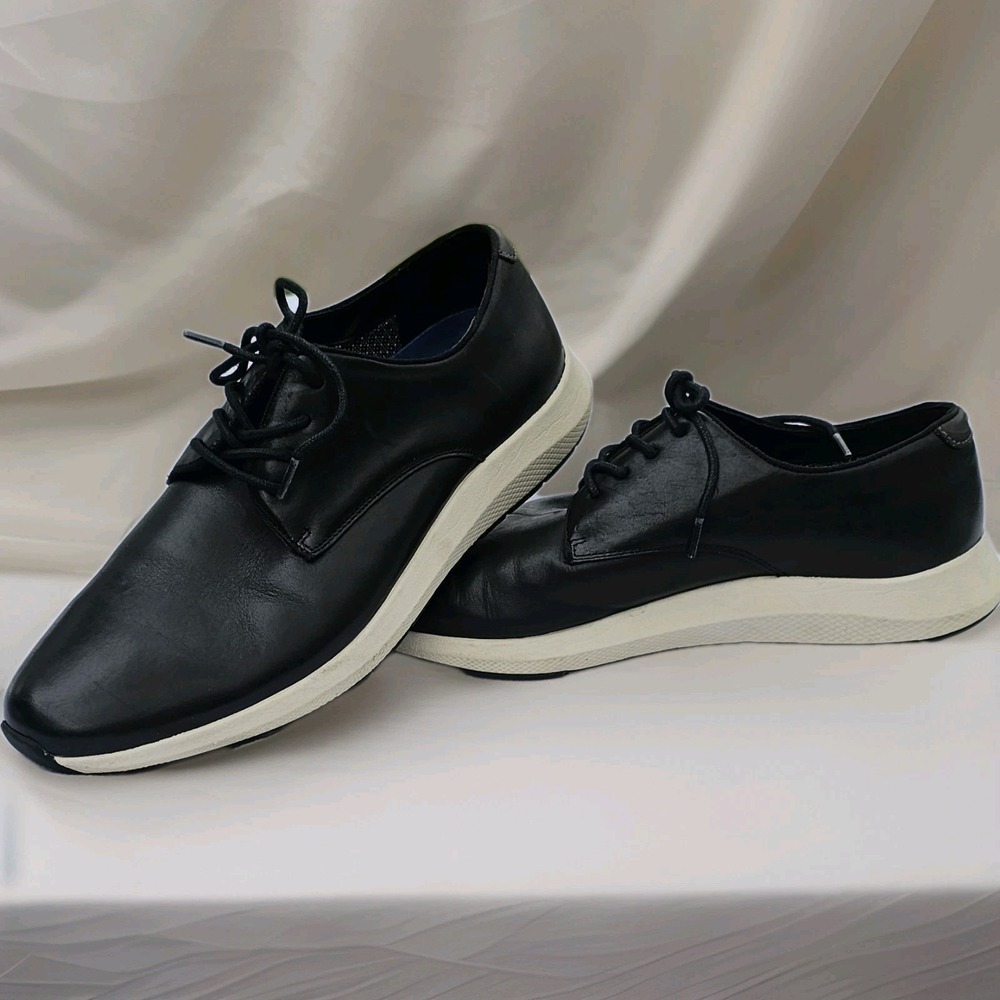 Vince Camuto Black Eadwine Lace-up Derby Sneakers - Men's Size 9M
